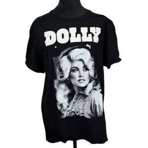 DOLLY PARTON Portrait T-Shirt L/G Country Music Vintage Aesthetic Tee